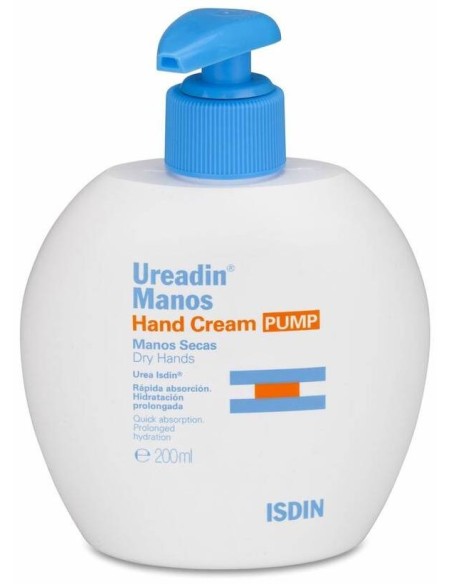 Isdin Ureadin Manos Hand Cream Pump Dosificador, 200 Ml