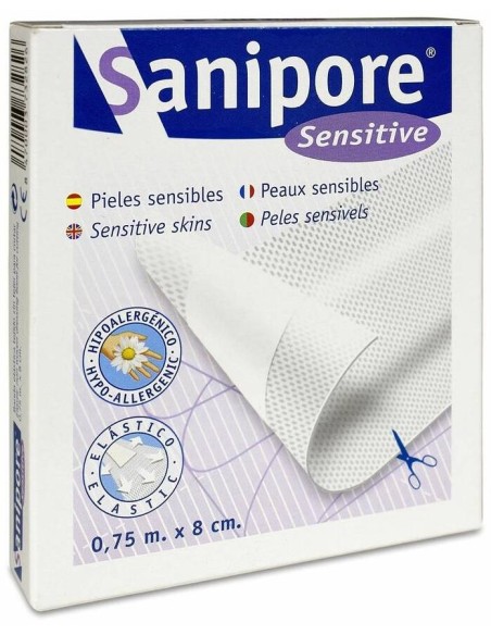Sanipore Sensitive Banda Recortable 0,75 M, 1 Ud