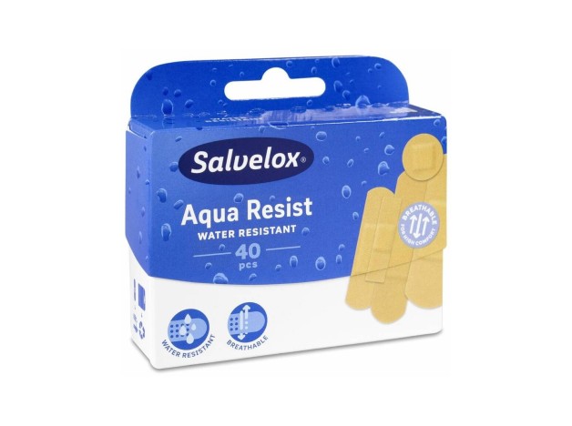Salvelox Aqua Resist Apósitos Talla Grande 40Uds