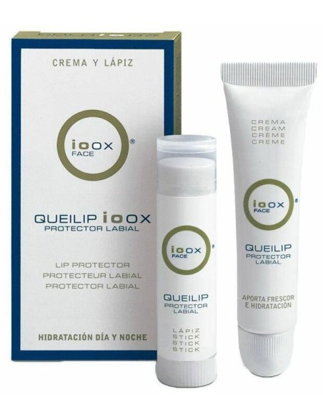 Ioox Queilip Protector Labial Crema + Lápiz, 1 Ud