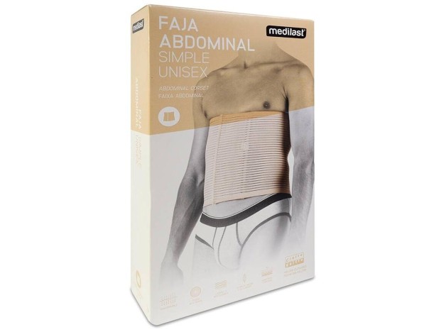 Medilast Faja Abdominal Simple Talla S, 1 Ud