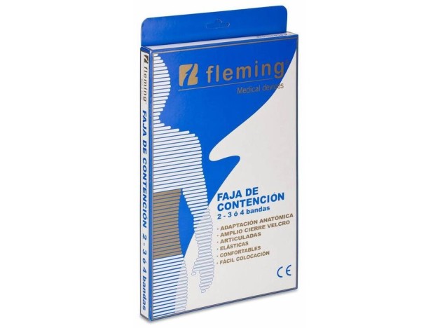 Fleming Faja Elástica Contención 3 Bandas T-3 1Ud