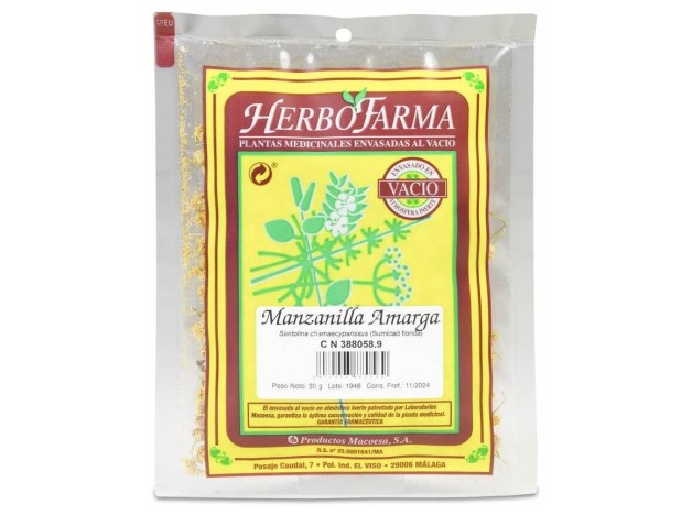 Macoesa Manzanilla Amarga Herbofarma Infusion 30Gr