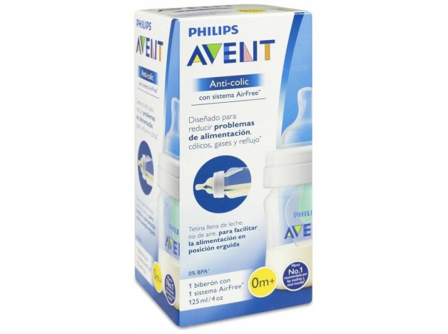 Philips Avent Biberón Anticólico Airfree 125...