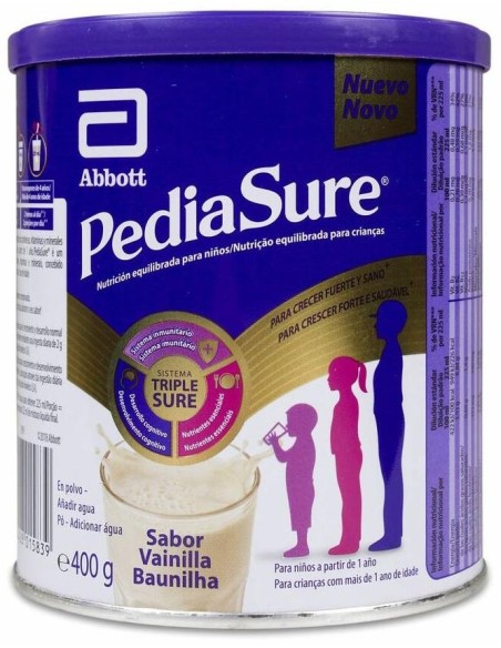 Pediasure Polvo Sabor Vainilla, 400 G