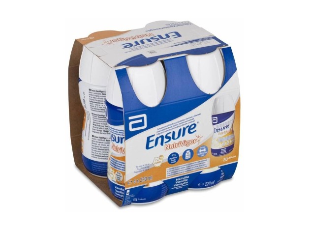 Ensure Nutrivigor Sabor Vainilla 4X220Ml