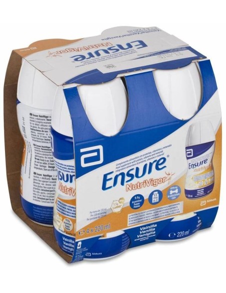 Ensure Nutrivigor Sabor Vainilla 4X220Ml