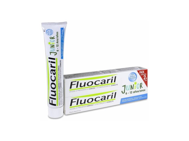 Duplo Fluocaril Junior Gel Dental Bubble, 2 X...