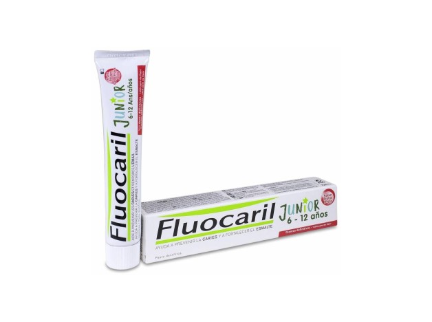 Fluocaril Junior Sabor Frutos Rojos, 75 Ml