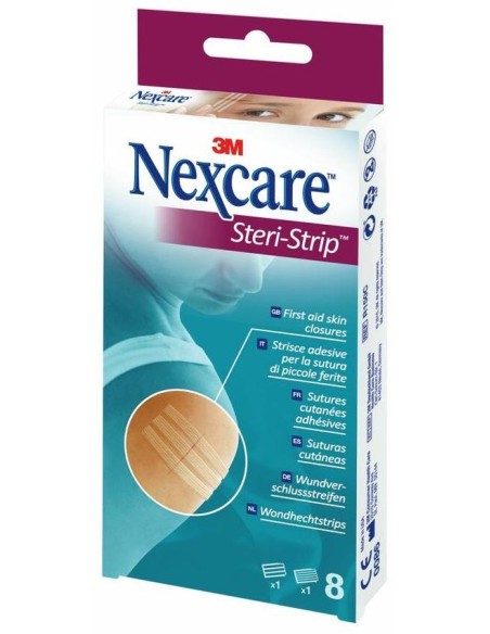 Nexcare® Steri Strip Sutura Cutánea Estéril Surtido 8Uds
