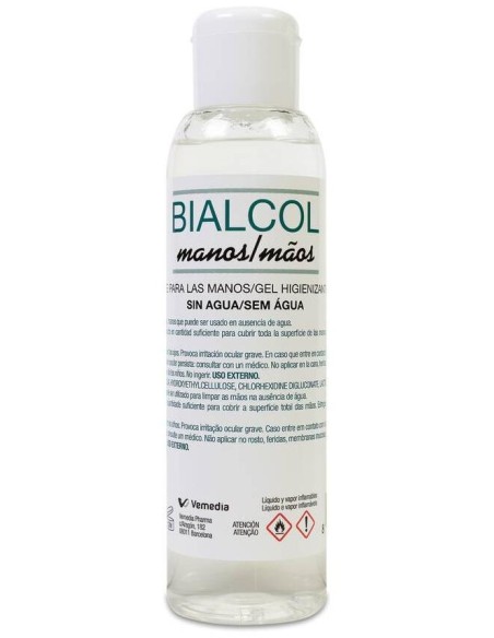 Vemedia Bialcol Gel Hidroalcóholico Manos 125Ml