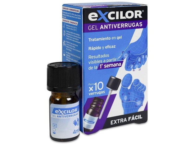 Excilor Gel Anti Verrugas, 4 Ml
