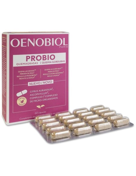 Oenobiol Probio Quemagrasas, 60 Cápsulas