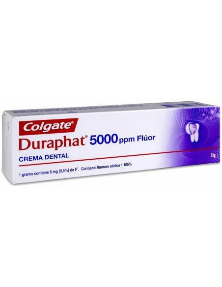 Colgate Duraphat 5000Ppm Flúor Crema Dental 51G