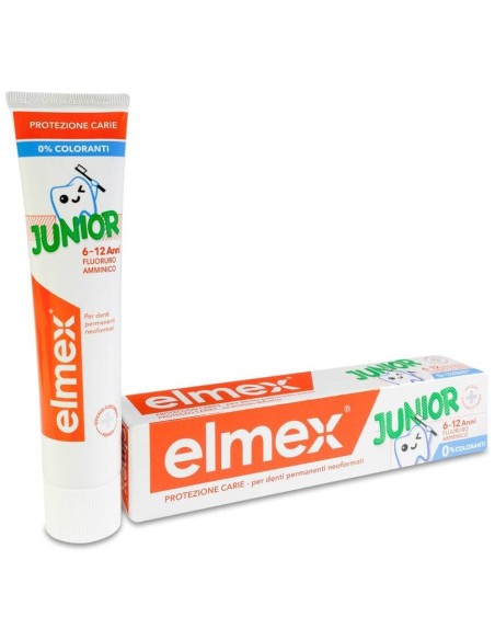 Elmex Protección Caries Junior Dentífrico Para Niños 6-12 Años 75Ml