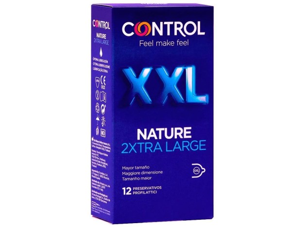 Control Nature Xxl Profilácticos, 12 Unidades