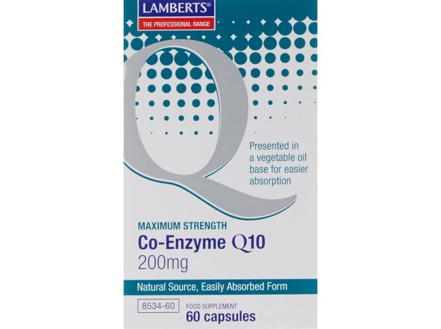 Lamberts Coenzima Q10 200 mg 60 cápsulas