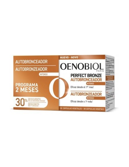 Oenobiol Autobronceador Duplo 2x30 cápsulas