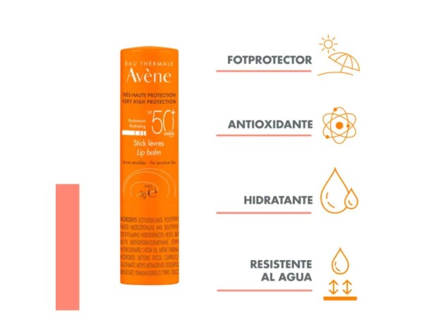 Avene Stick Labios Muy Alta Protección SPF50+