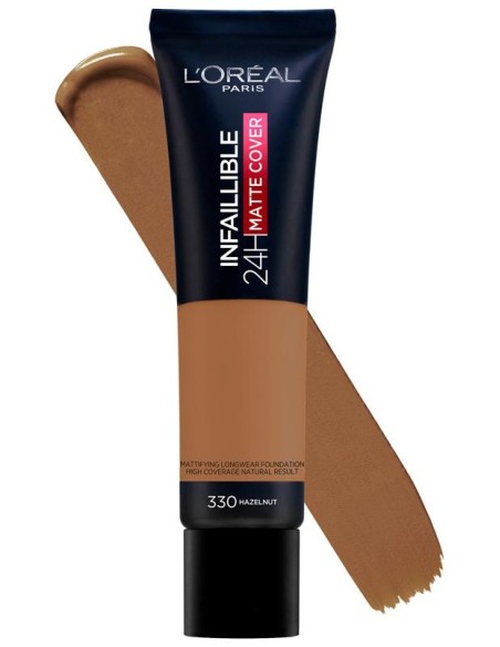 Infaillible 32H Matte Cover Foundation 330-Hazelnut 30 Ml