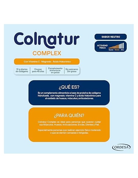 Colnatur Complex Sabor Neutro Pack 2 x 330 gramos