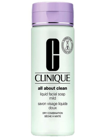 Clinique Jabón Líquido Facial Piel Mixta 200Ml