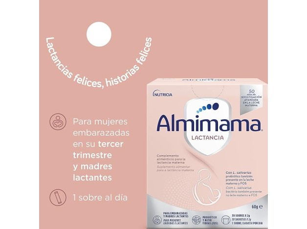 Almirón Almimama Lactancia 30 Sobres 2 gramos