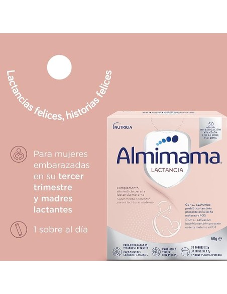 Almirón Almimama Lactancia 30 Sobres 2 gramos