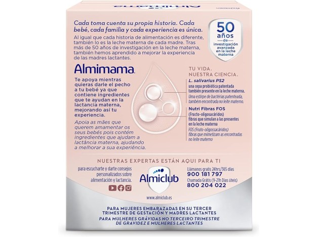 Almirón Almimama Lactancia 30 Sobres 2 gramos