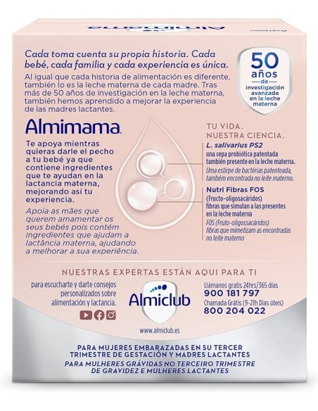 Almirón Almimama Lactancia 30 Sobres 2 gramos