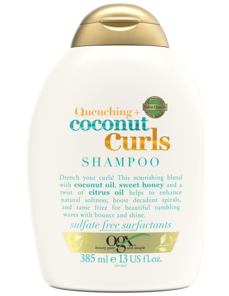 Ogx Quenching Coconut Curls Shampoo 385Ml