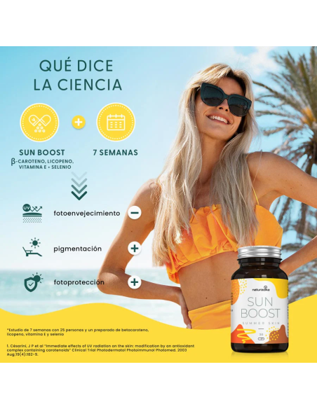 Naturadika Sun Boost Summer Skin 30 Cápsulas