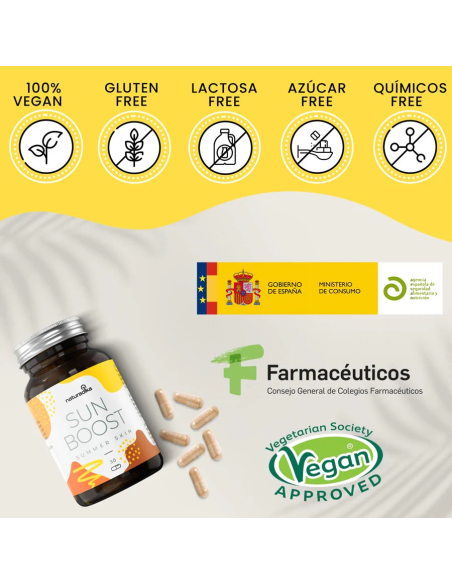 Naturadika Sun Boost Summer Skin 30 Cápsulas