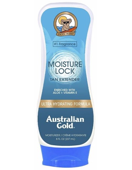 Australian Gold Moisture Lock Tan Extender Moisturizer 237Ml