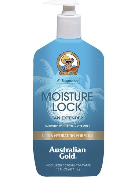 Australian Gold Moisture Lock Tan Extender Moisturizer 473Ml