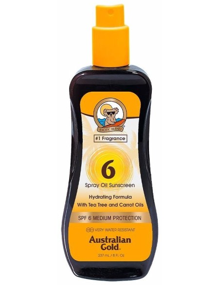 Sunscreen Spf6 Spray Carrot Oil Formula 237 Ml