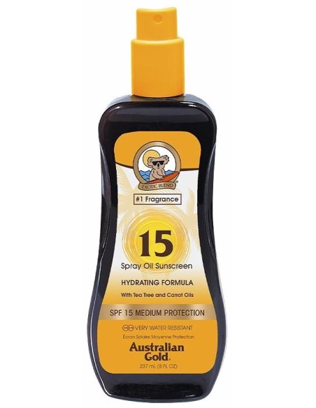 Sunscreen Spf15 Spray Oil Hydrating Formula 237 Ml