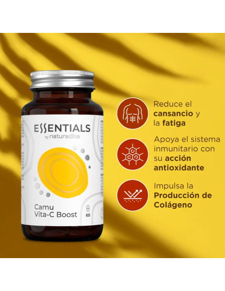 Naturadika Essentials Camu Vita C Boost 60 Cápsulas