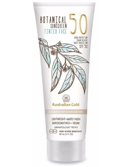 Australian Gold Botanical Protect Facial Color Spf50 Light 88Ml