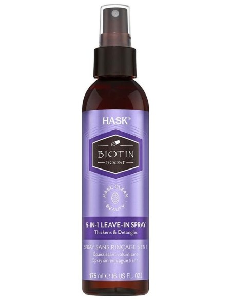 Hask Biotin Boost 5 In 1 Leave In Spray 177Ml