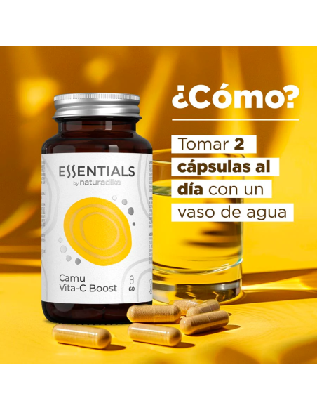 Naturadika Essentials Camu Vita C Boost 60 Cápsulas