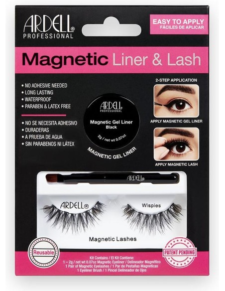 Magnetic Liner %26 Lash Wispies Pestañas + Gel Liner