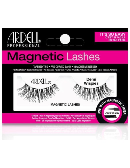 Ardell Magnetic Lashes Liner Lash Demi Wispies Pestañas 1 Par