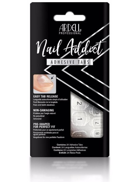 Ardell Nail Addict Adhesive Tabs 24Uds