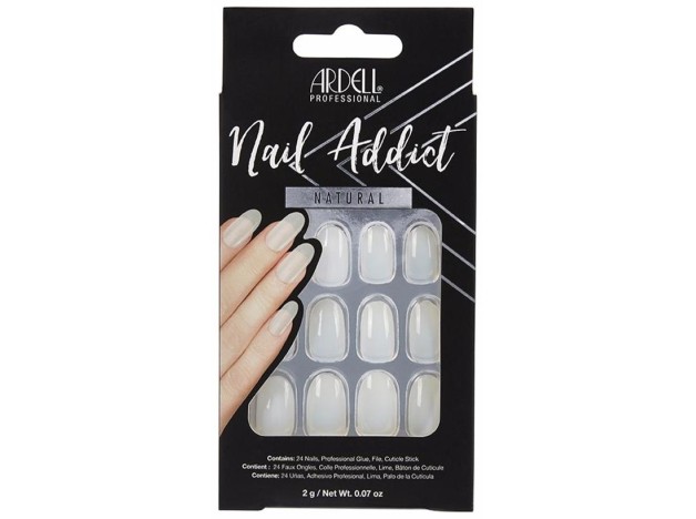 Ardell Nail Addict Natural Uñas Postizas Oval...