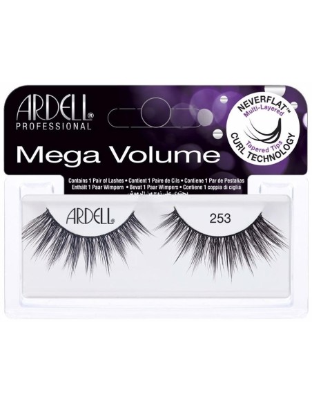 Ardell Mega Volume Pestañas Postizas Nro 253 1 Par