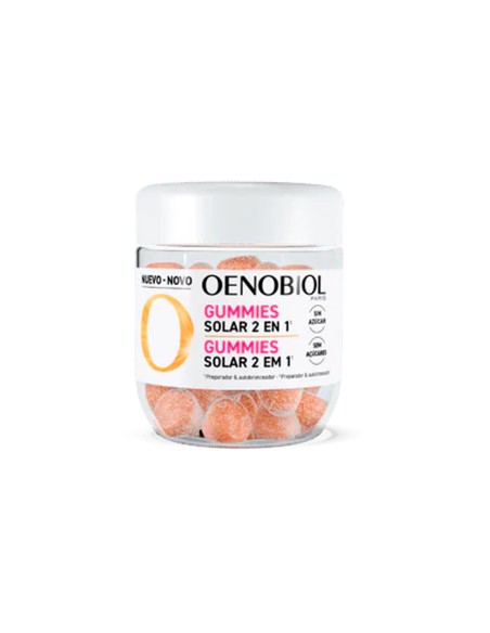 Oenobiol Gummies Solar 2 en 1 60 Gominolas