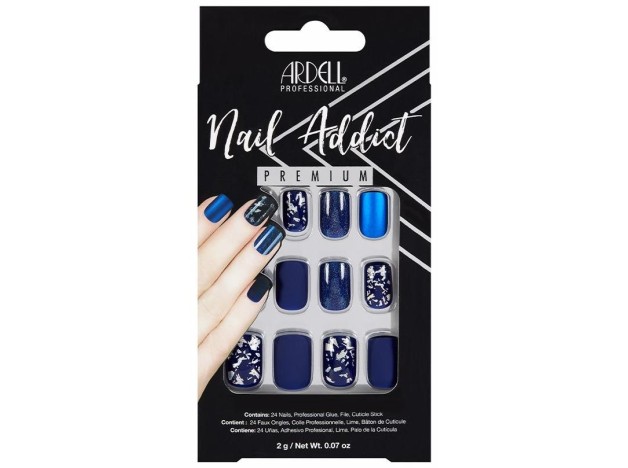 Ardell Kit Nail Addict Matte Blue Tip