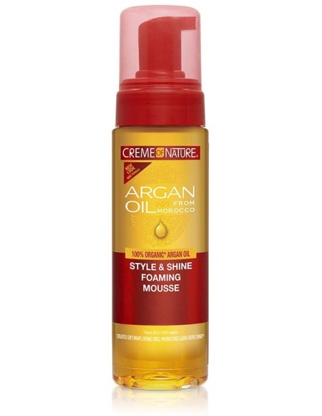Creme Of Nature Espuma Definición Rizos Aceite Argán 207Ml