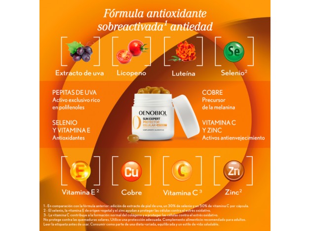 Oenobiol Sun Expert Protector Celular Antiedad...